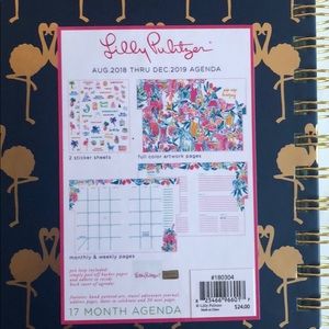 Lilly Pulitzer Accessories - Lily Pulitzer agenda thru Dec 2019 Lilly Pulitzer Accessories - Lily Pulitzer agenda thru Dec 2019